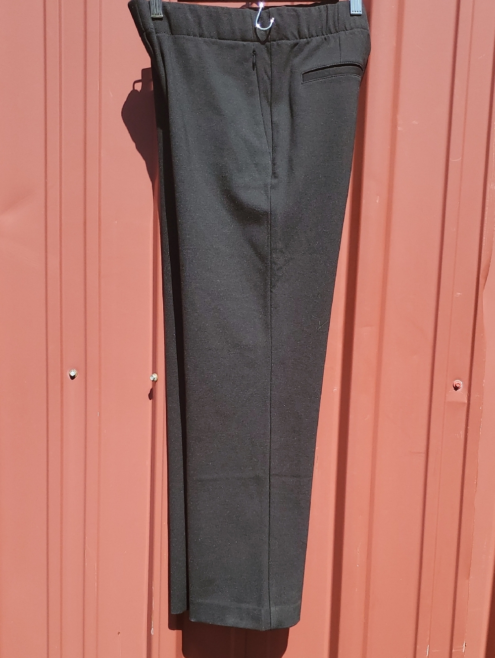 NWT J. Jill Black Straight-Leg Trousers